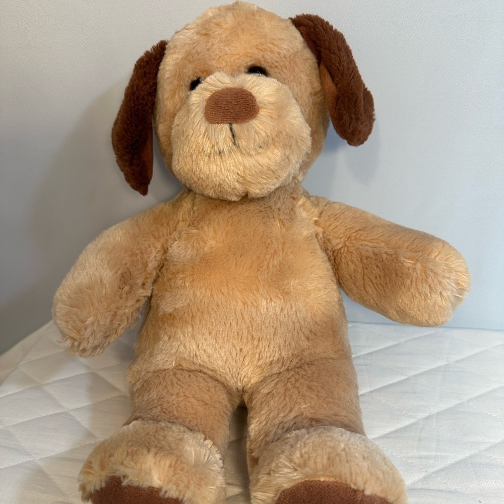 Build A Bear Workshop Brown Tan Puppy Dog 16” 2014 Plush Stuffed Animal BAB Toy - Picture 8 of 8
